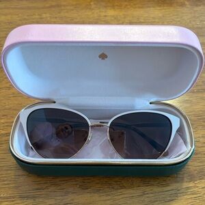 Kate Spade Pink and Gold Sunglasses